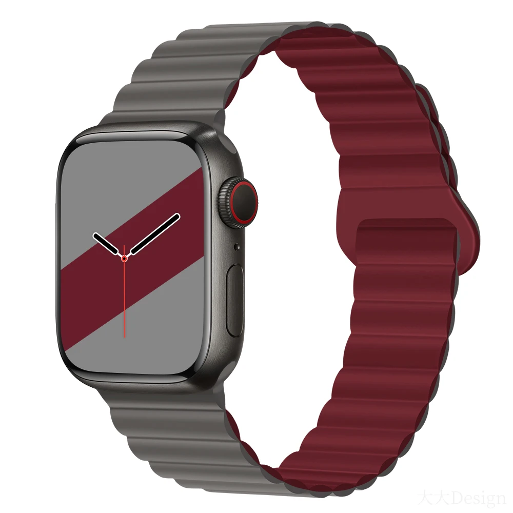 Silicone Magnetic Sports Bracelet