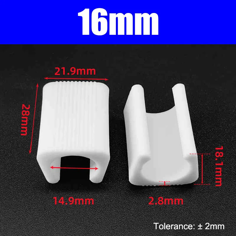Non-Slip Plastic Chair Leg Covers - Floor Protector Pads