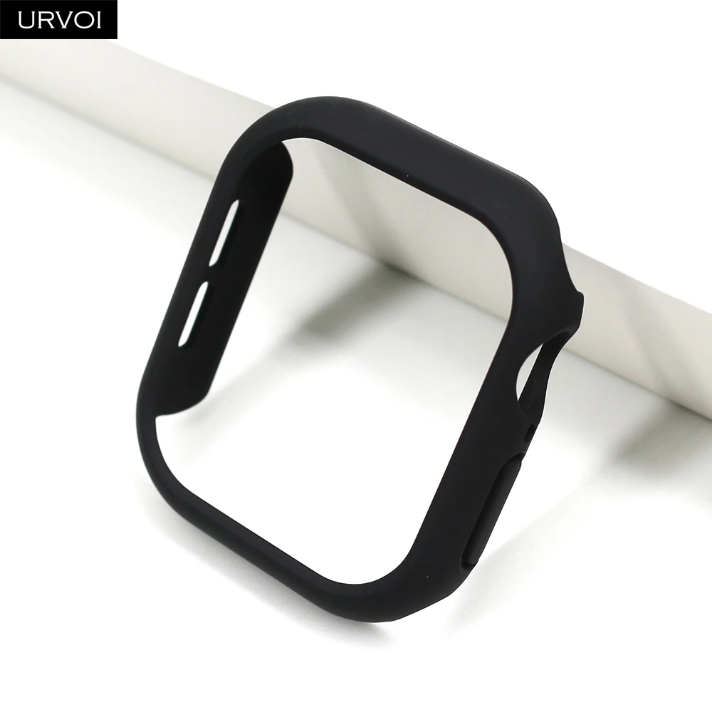 Premium Ultra-Thin Candy PC Case for Smartwatch - Sleek Protective Bumper Frame Accessory