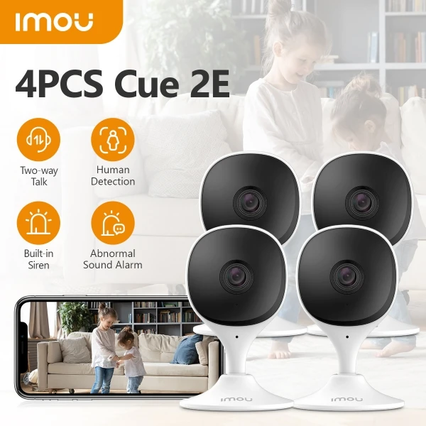 US $131.09 | מצלמת אבטחה פנימית IMOU לתינוקות עם מערכת אבטחה חכמה עם ראיית לילה