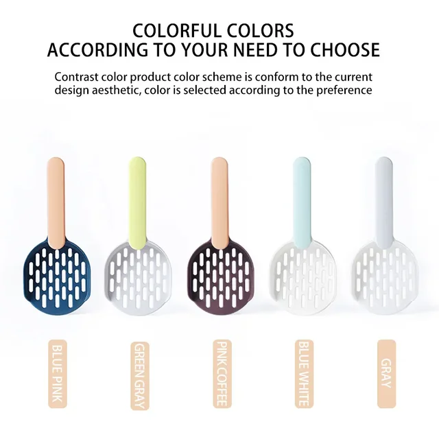 Cat Litter Filter Shovel Small Scoop Waste Tool Kitten Sands Cleaning Pet Litter Shovel Durable Ideal for Cat Owners Cat Litter Filter Shovel Small Scoop Waste Tool Kitten Sands Cleaning Pet Litter Shovel Durable Ideal for Cat Owners