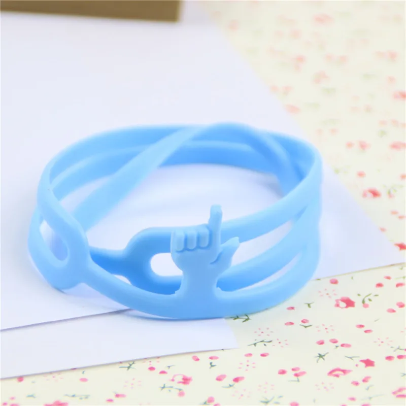 Bookmarks Stationery Supplies Silicone Bookmark Cute Silicone Finger Pointing Bookmark 1 Piece