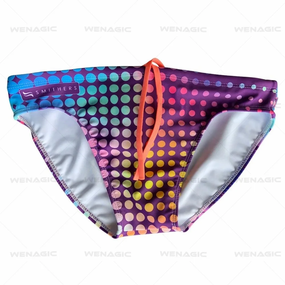 Men's Swim Trunks Swim Briefs Sexy Sports Swimwear Plus Size Quick Dry Beach Surf Shorts