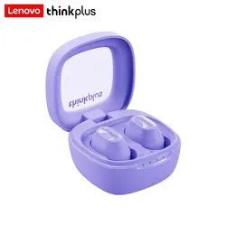 Lenovo XT62 Wireless HiFi Sport Earbuds with Noise Reduction and Touch Control (Purple)