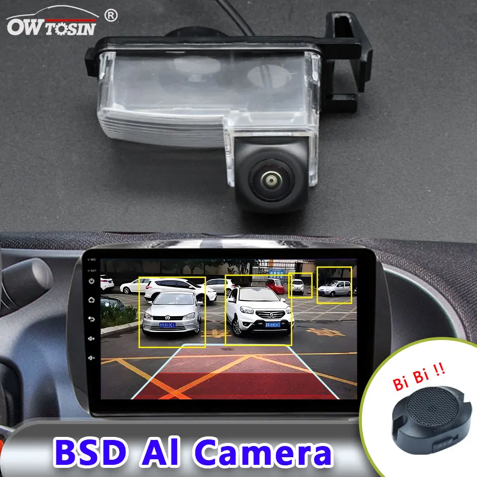 

1920x1080P AHD AI Car Vehicle view Camera For Nissan Tiida 2006~2011 Sentra Pulsar 2009~2011 BSD Blind Spot Radar Alarm Monitor