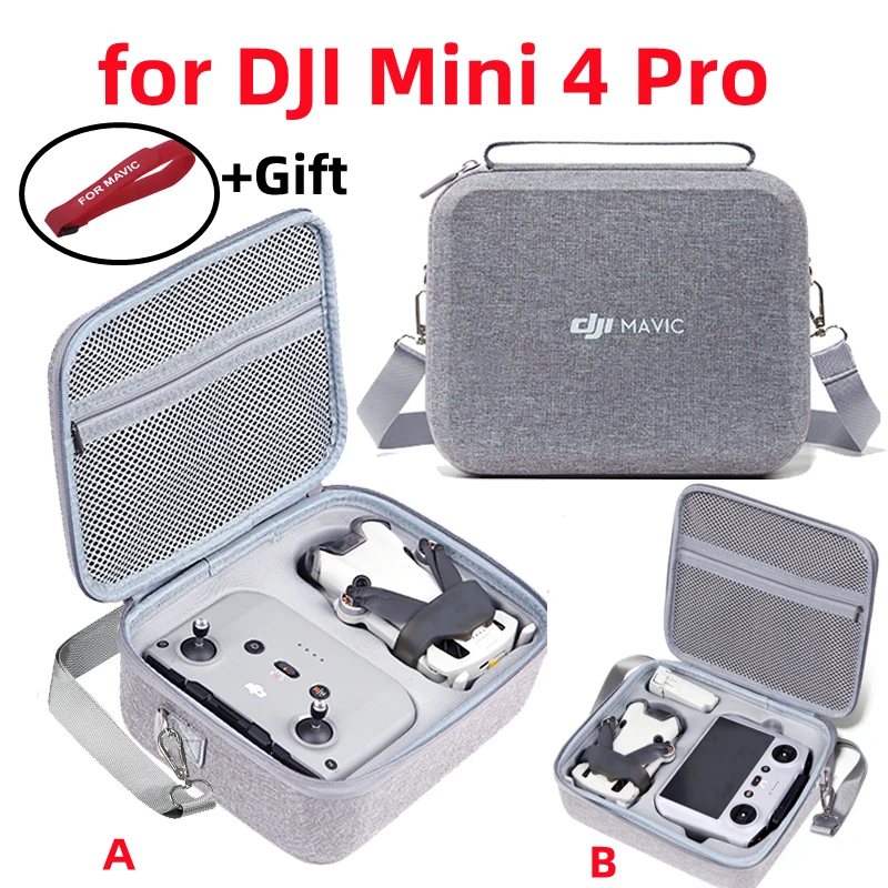 Per Dji Mini 4 Pro Custodia Protettiva Per Drone Per Dji Mini 4 Pro Scatola Portaoggetti Per Accessori Per Borse Portaoggetti Integrata