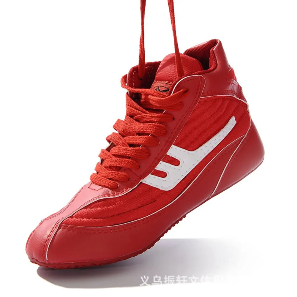 Tenis Masculinos Para Academia Boxing Training Competition Shoes Fighting Men's And Women's Fighting Sanda Wrestling Shoes