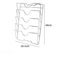 Support de rangement de cuisine, support mural pour couvercle de Pot suspendu, couvercle de Pot à cinq couches en métal sans rouille, support multifonctionnel pour couvercle de Pot, support de rangement 6