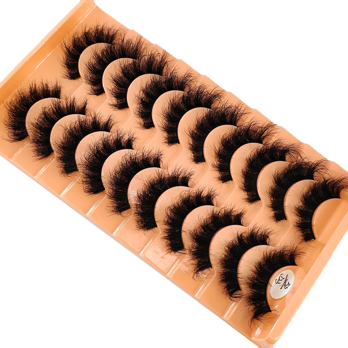 Neue 10 Paar Wimpern Make-up weiche flauschige Nerz falsche Wimpern dicke handgemachte Volumen Nerz Wimpern Faux Cilos natürliche gefälschte Wimpern – Detail 39