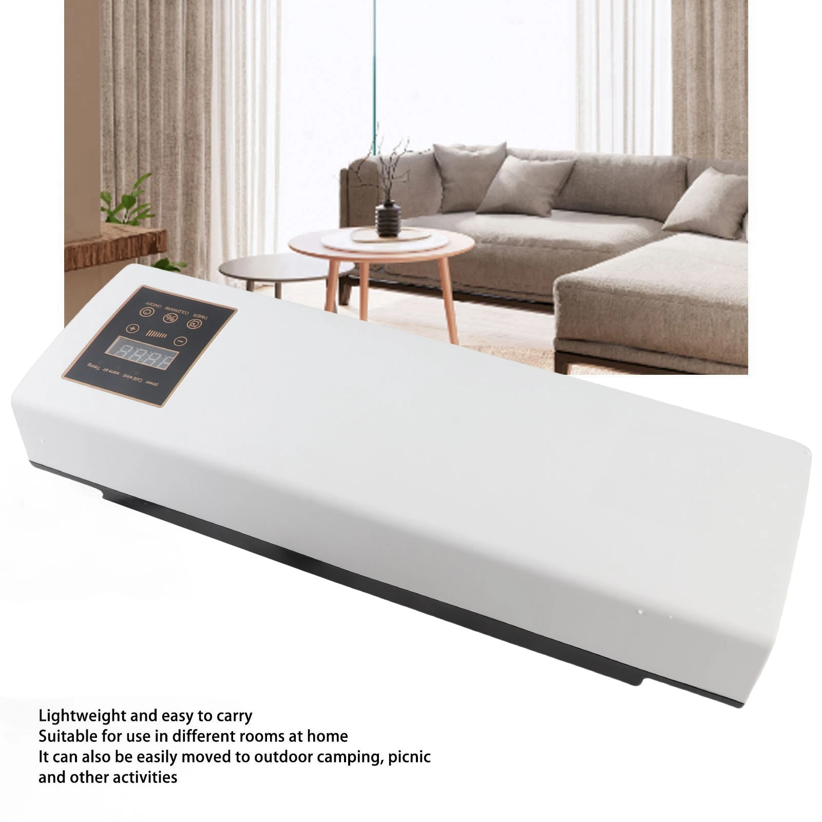 220V 110V Wall Mounted Heater Cooler Energy Efficient Climate Control Small Air Conditioner Heater Machine for Home Bedroom 5