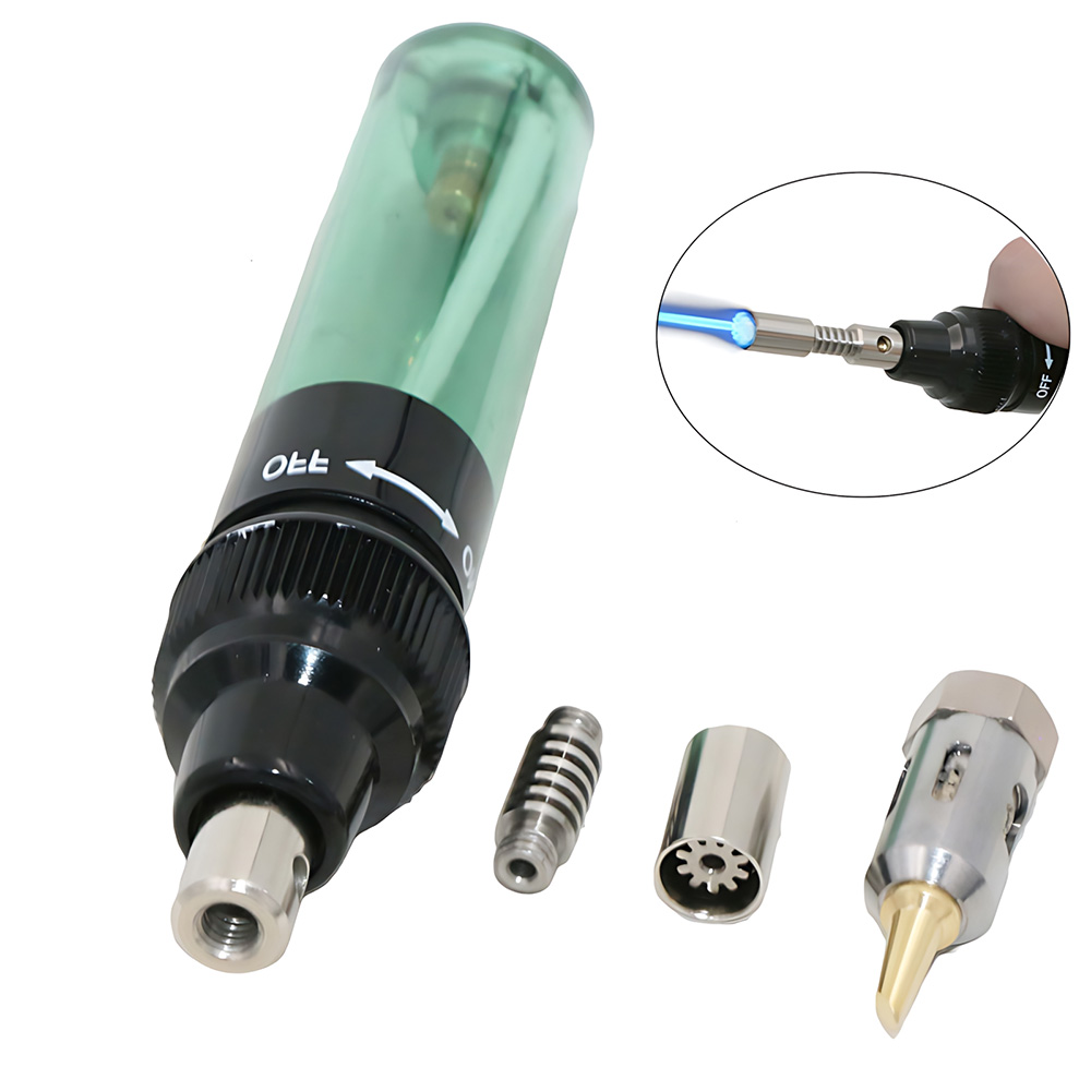STONEGO 1Set Gas Soldering Iron Head - Portable Mini Torch for Household, Lab, Kitchen, and Industrial Welding Repairs