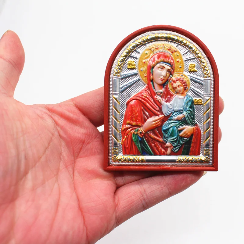 Orthodox Icon Church utensils Lod jesus/virgin Mary Icon wood icon decoration,wood icon plaque