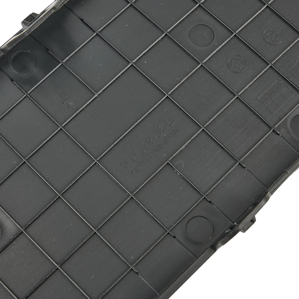 

Rear Bumper Tow Hitch Cover Car Truck Plastic 38.2x9.4cm Black Bumper Tow Hitch Cover Exterior Parts None Durable