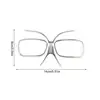 Ski Goggle Glasses Insert Adjustable Prescription Lenses Carrier Flexible Bendable Inner Frame For Glasses Wearers Outdoor 6
