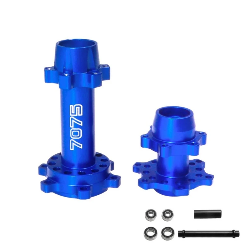 AluminumAlloy Wheel Axles for LOSI Promoto MX 1/4 Remote Control Motorcycles Toy Universal Front Rear Axles for Motorbike 4