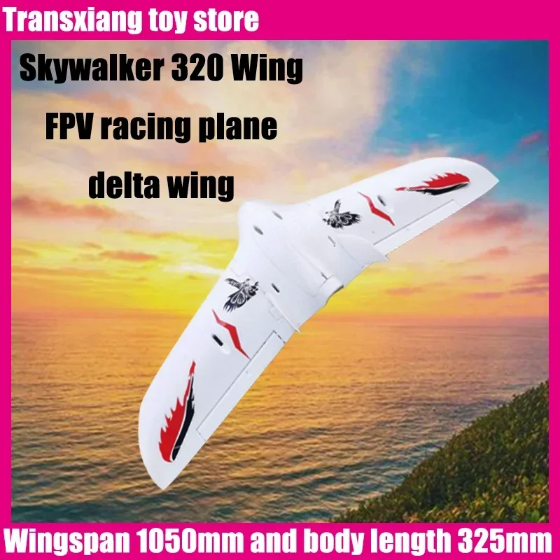 

Rc Skywalker 320 Flying Wing Fpv Racing Aircraft Epo Crash Resistant Delta Wing Electric Remote Control Fixed Wing Model Aircraf