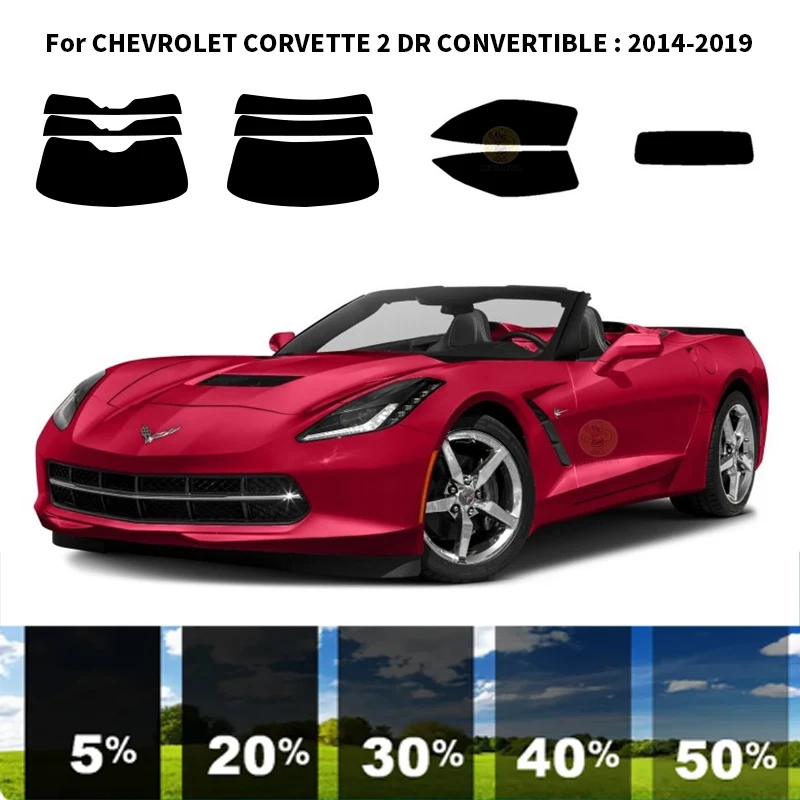 

Precut nanoceramics car UV Window Tint Kit Automotive Window Film For CHEVROLET COLORADO 2 DR PICKUP EXT 2004-2012