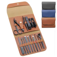 12/16pcs High Quality Nail File Nail Scissors Clipper Manicure Pedicure Kit Convenient To Use Manicure Set Sturdy for Travelling 1