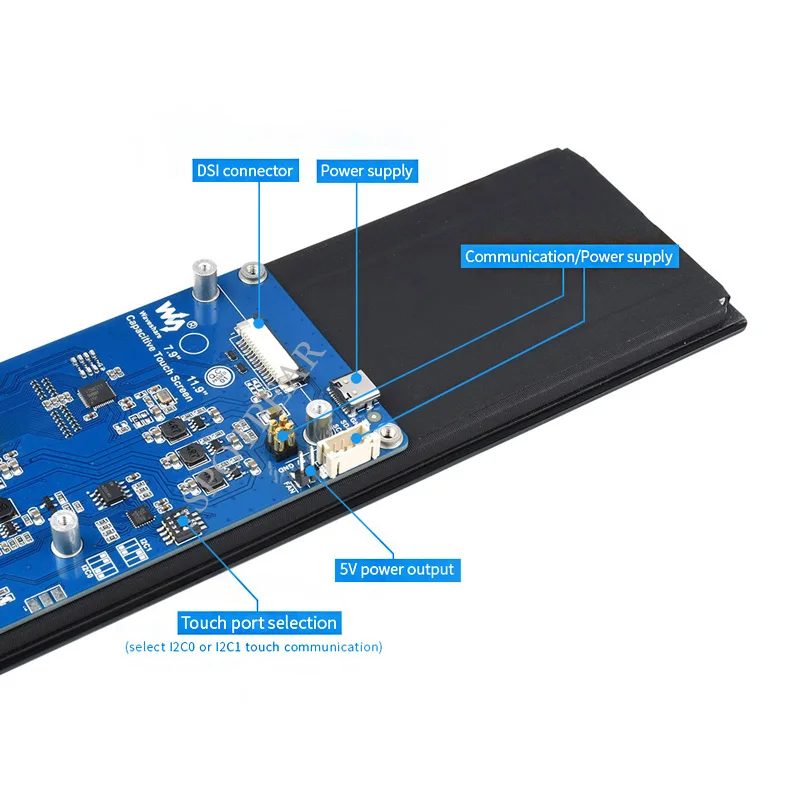   MIPI DSI, 11.9 ġ  LCD ÷,  ġ ũ, 320  1480