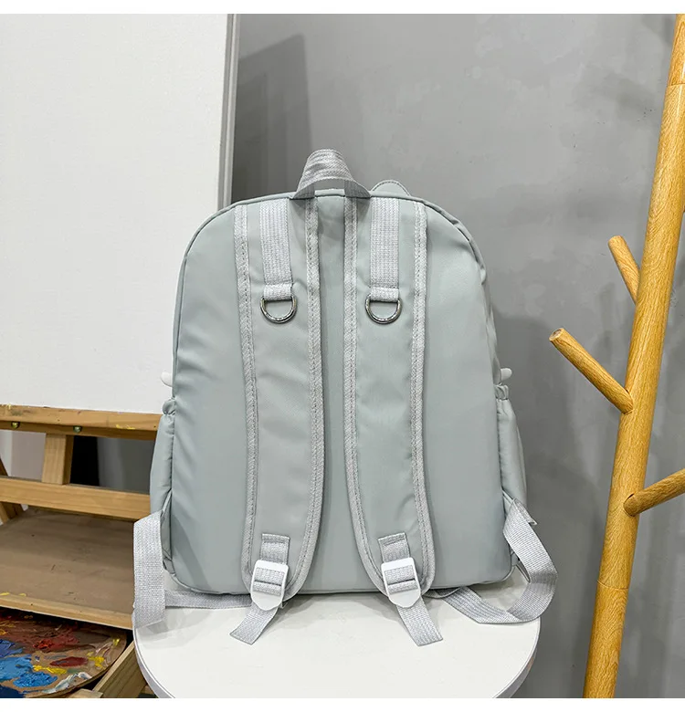 Japanese Kawaii Itabag Women Transparent Backpack Women Ita Backpack School Bags For College Student JK Large Capacity 5