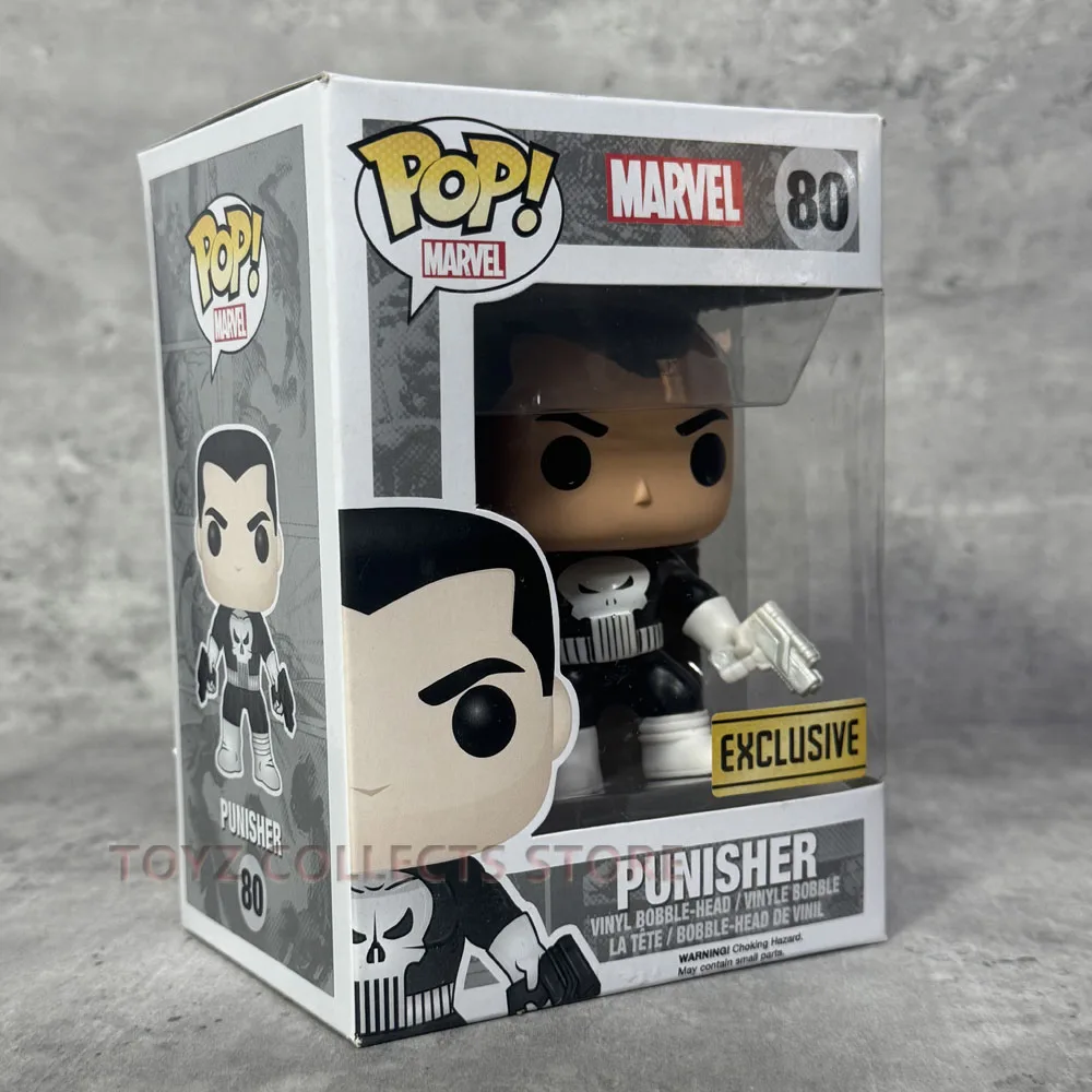 特撮 Funko Punisher POP! Marvel Punisher Exclusive Vinyl Bobble Head #80 Amazon.com: FunKo Punisher POP! Marvel Punisher Exclusive