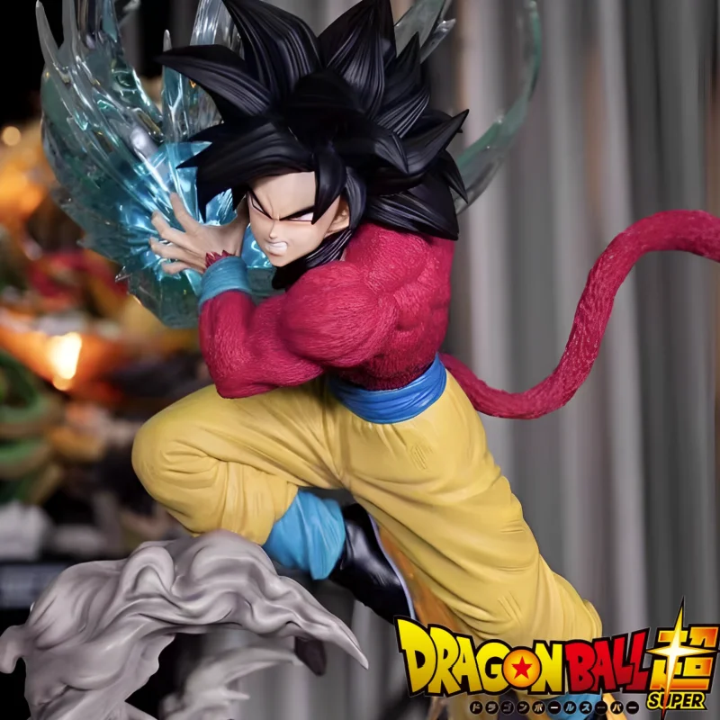 

Dragon Ball Gt Son Goku 41cm Figures Gk Son Goku Anime Figures Super Saiyan 4 Kamehameha Wave Ssj4 Figurine Pvc Model Doll Toys