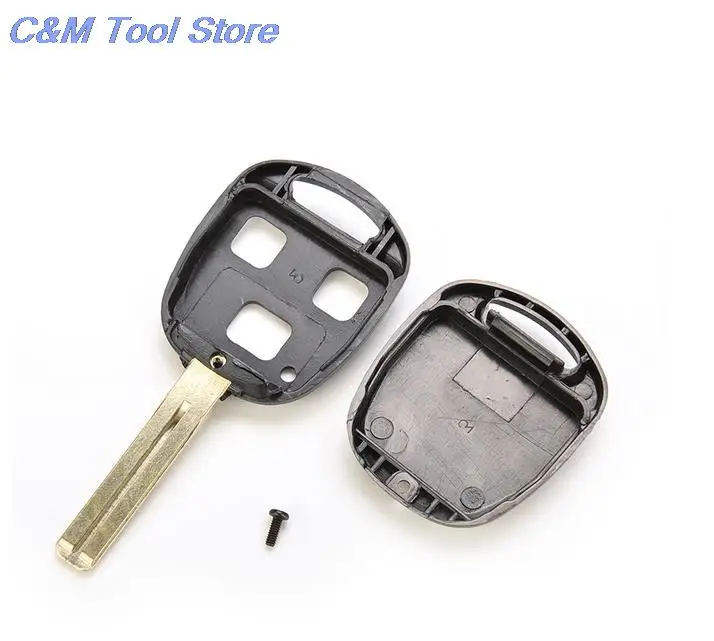 For Lexus IS200 GS300 RX300 CA11 3 Replace Remote Key Fob Holder Cover Shell Case 1PCS