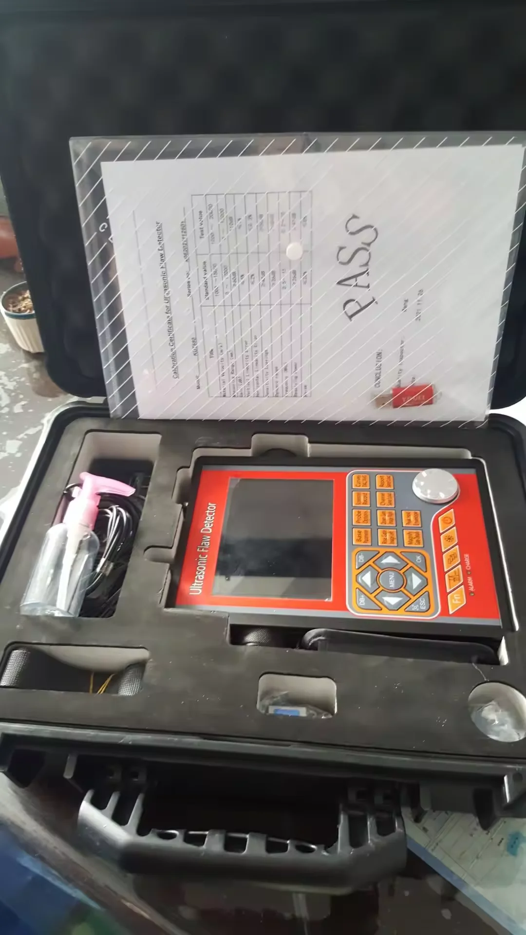 High-precision Digital Ultrasonic Flaw Detector KUT 680, Portable UT Flaw Detector