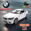 BMW M2 1:36 Scale Pullback Toy Car Model Official Licensed Alloy Diecast Vehicle Replica Xmas Gift Kid Boy Toy 1