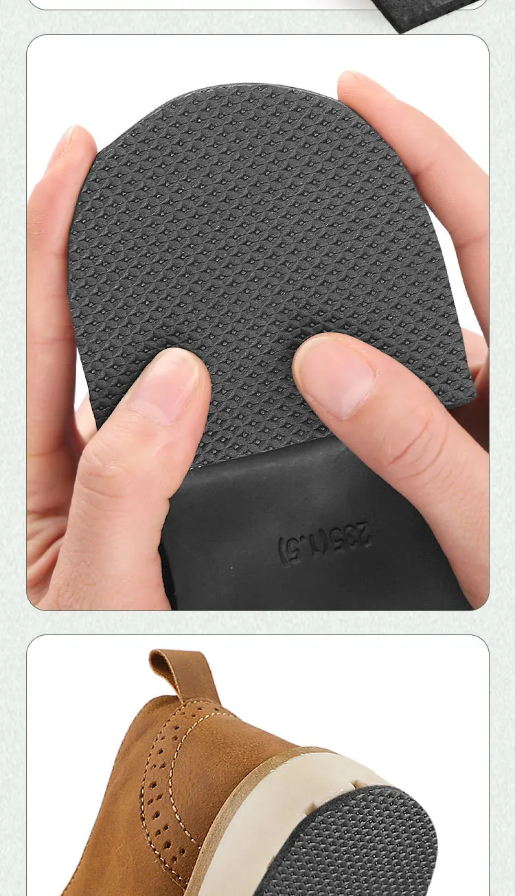 Rutschfester und reibungssicherer Sohlenschutz zur Reparatur von Löchern und zum Schutz von Sohlen. Geeignet für flache Schuhe und Sportschuhe – Detail 7