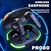 Pro80 TWS Wireless Earphones Bluetooth Fone Headphones Sports Headset Touch Control Earbuds with Microphone for Smartphones 2