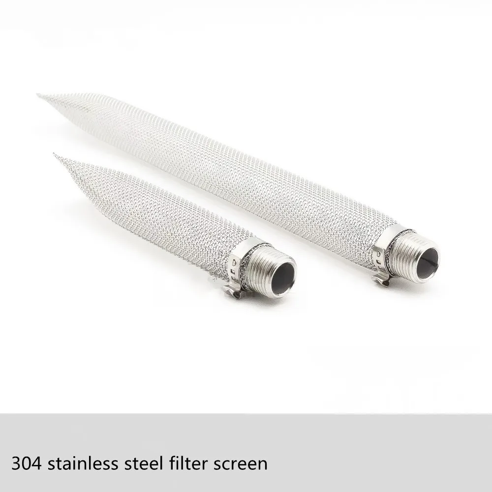 

6"(150mm) Home Brew Beer Stainless Steel304 Kettel Filter Hop Screem Mash1/2" Male NPT Home House Homebrew Beer Making Bar Tool