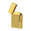New Men's Business Trend Open Cover Steel Sound Inflatable Metal Straight Gas Lighter Men's Gift Cigar Cigarette Accessories 5