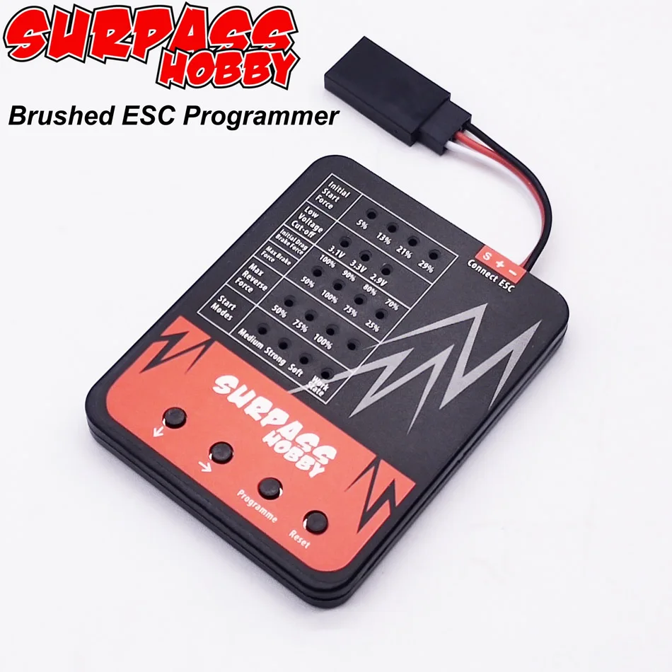 SURPASS HOBBY 귯õ 550 , 1080 ESC ̳ ޺ 1/8 1/10 RC ڵ, HSP ũѷ, Ʈ ڽ TRX-4, SCX10, 21T, 27T, 35T, 80A