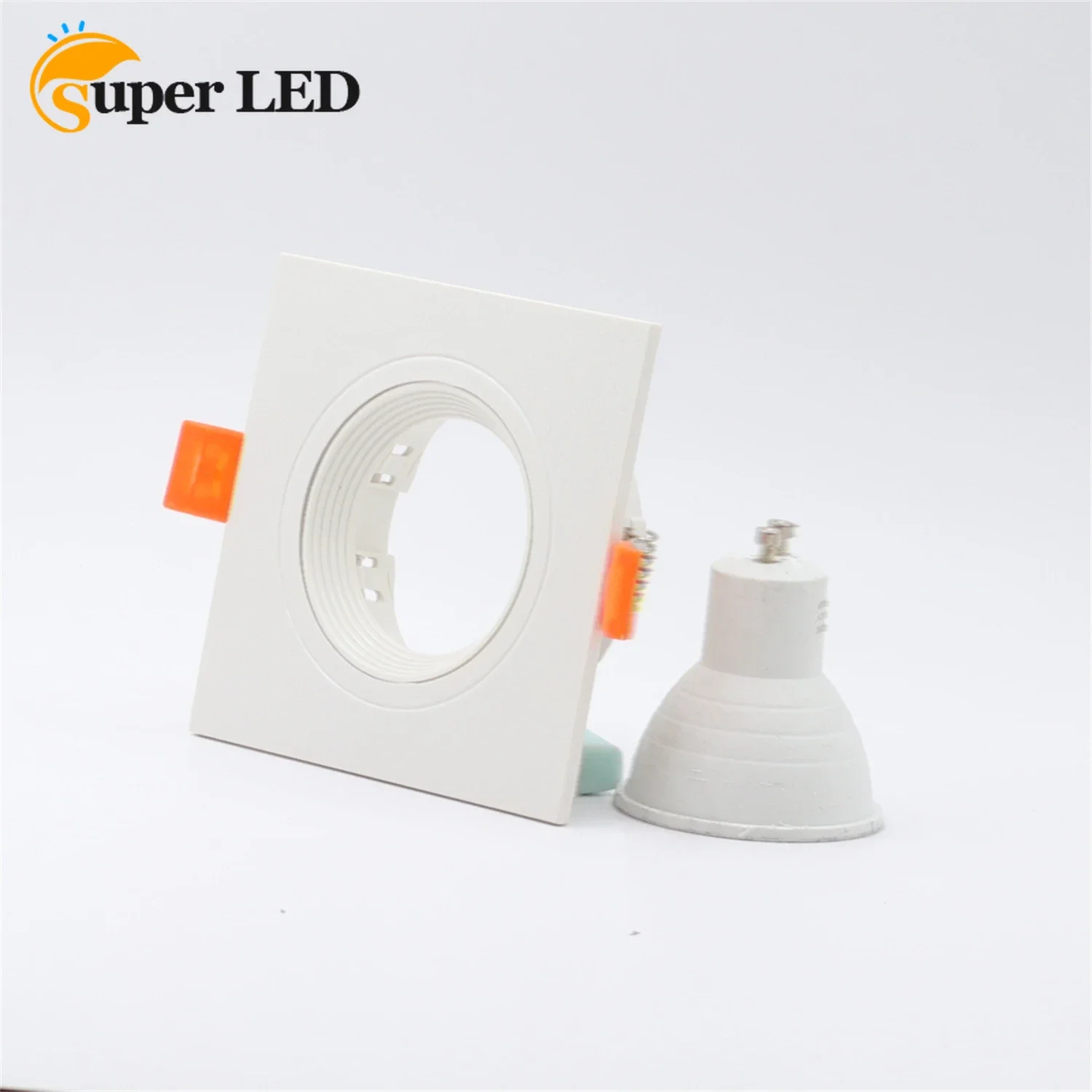 

Round Gu10 Spot Bulb Recessed Led Ceiling Light Fixture Downlight MR16 Fitting Mounting Ceiling Spot Lights Frame