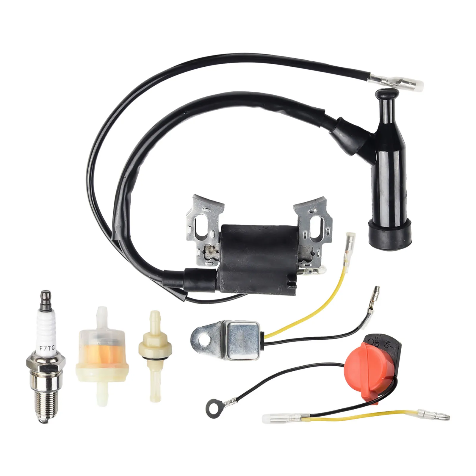 

Ignition Coil Magneto Kit For Honda GX200 GX120 GX110 GX140 GX160 5.5 For HP 6.5 For HP Garden Power Tools Replacement Parts