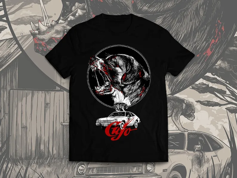 

Cujo || Stephen King || Horror - T-shirt Stephen King