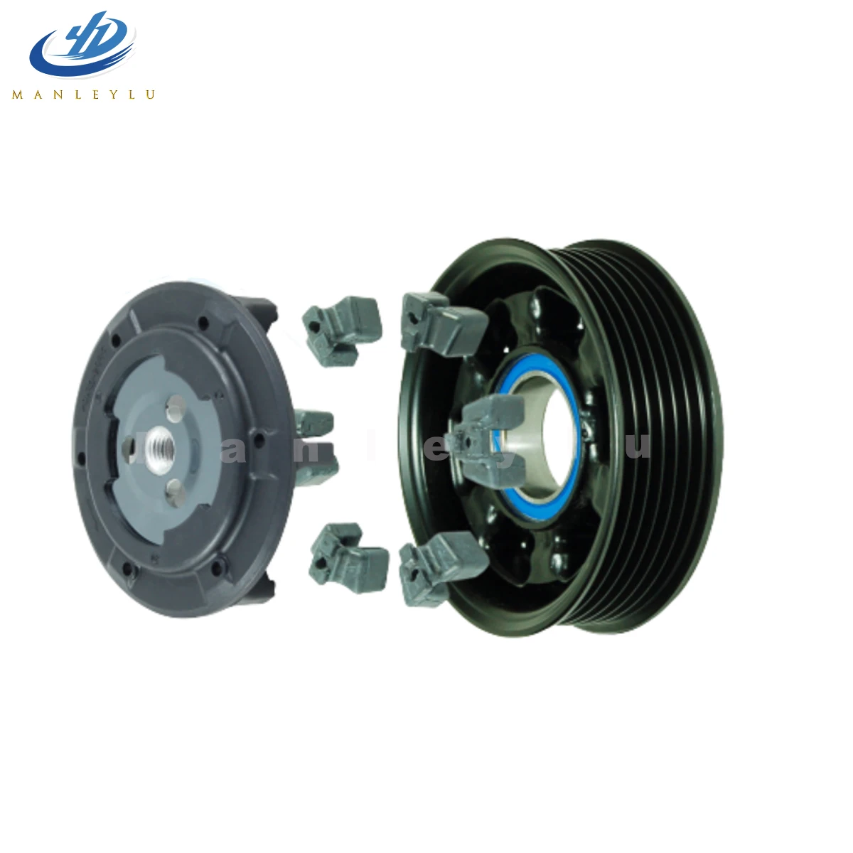 

AC A/C Compressor Clutch Pulley For BMW 325I 330I E90 525I 530I E60 730I E65 N52 AUDI Q5 A4 VW TOUAREG 64529122618 64526956716
