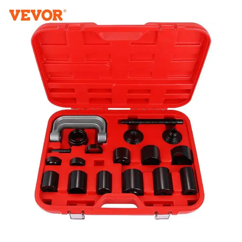 VEVOR 21 pcs/set bál kloub tisk souprava carbon-steel auto oprava odstraňovač instalovat adaptér nástroje pro autodílna auto oprava krám