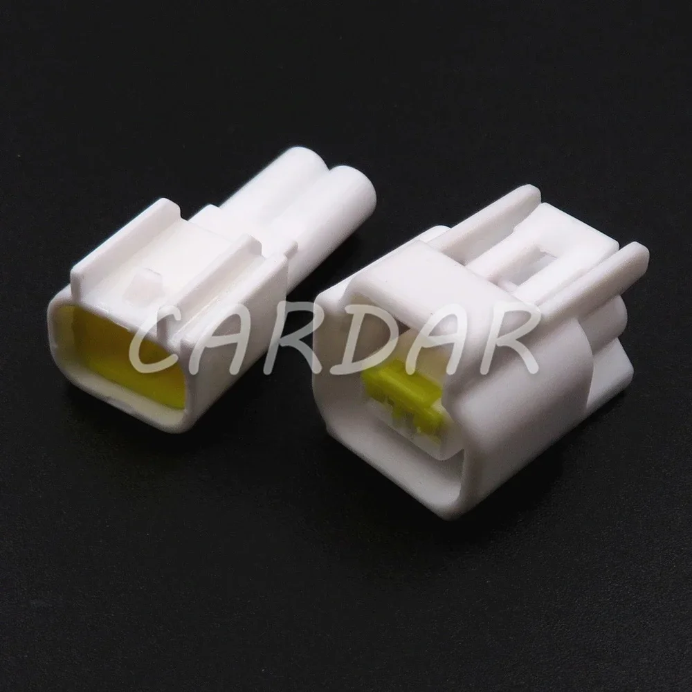 

1 Set 2 Pin Car High Voltage Pack Ignition Coil Plug White Wire Harness Sealed Socket FW-C-2F-B FW-C-2M-B