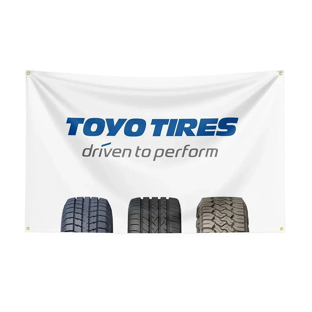 

90x50cm Toyo tires Flag Polyester Printed Racing Car Banner For Decor ft Flag Decor,flag Decoration Banner Flag Banner B