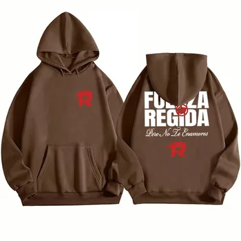 هوديي للجنسين بأكمام طويلة من Fuerza Regida Tour لمحبي الألبوم 6