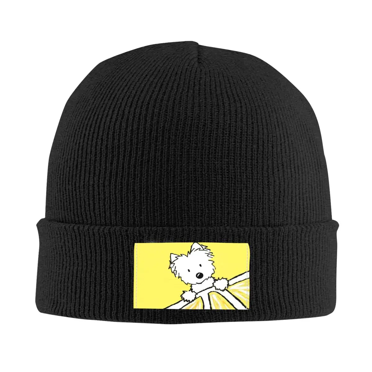 

Life Lemons Westie шапка для собак вязаная шапка для мужчин женщин унисекс для взрослых West Highland White Terrier теплые зимние шапочки шапки