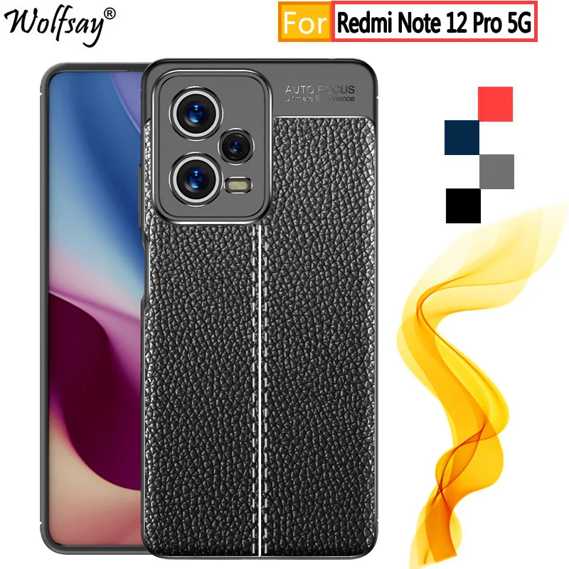 Per Redmi Note 12 Pro 5G Custodia Per Redmi Note 12 Pro 5G Global Alloggiamenti Custodia In Silicone In Pelle Per Redmi Note 12 Pro Global Cover