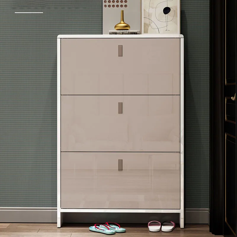 

Простой органайзер для обуви на входную дверь, ультратонкий обувной шкаф с острым носком 14 см, минималистичный Балконный шкафчик, полка для обуви, мебель LSLYH