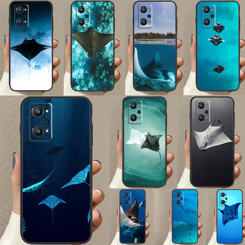 Animal Manta Ray Per Realme C30 C31 C33 C35 C55 C21Y Gt Neo 5 3T 2T Oneplus 11 10 9 Pro Nord Ce 3 2 Lite Case