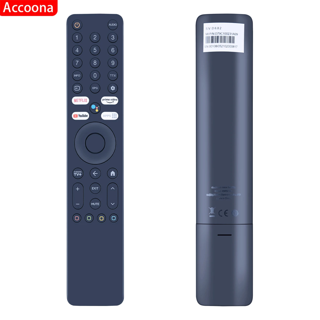 Xmrm-ml Controle Remoto para Xiaomi Ultra hd 4k Qled tv q2 50 55 65 - Image 3