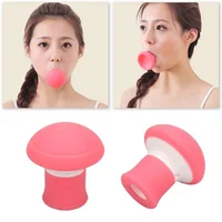 Silicone V Face Facial Lifter Slimming Face Lifter Double Thin Wrinkle Removal Blow Breath Exerciser Masseter Muscle Line Tools 3