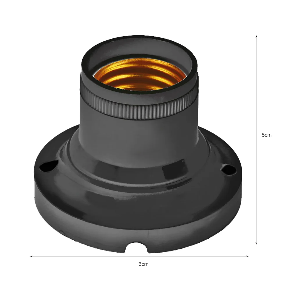10pcs Conversion Flat Lamp Holder Bases Screw Converter Energy Saving