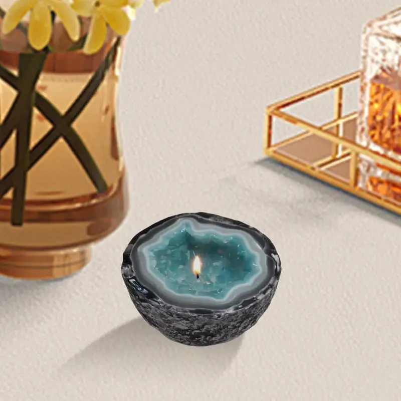 Candle Bowl Centerpiece Candlestick Bowl Outdoor Resin Decorative Balcony Patio Crafts Desktop Ornaments Retro For Engagement 2